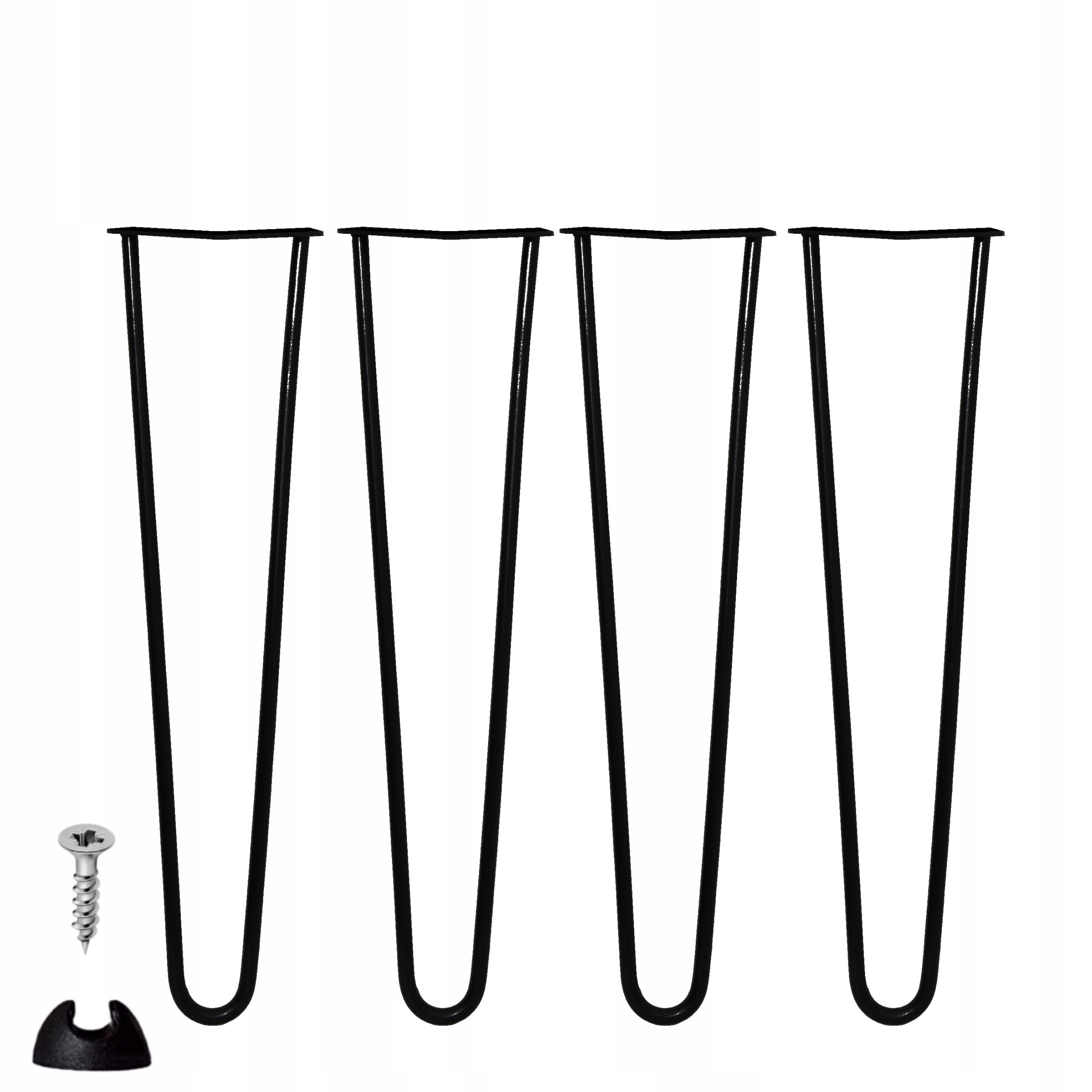 

4x Hairpin Metalowe nogi do stolika nóżki 48cm