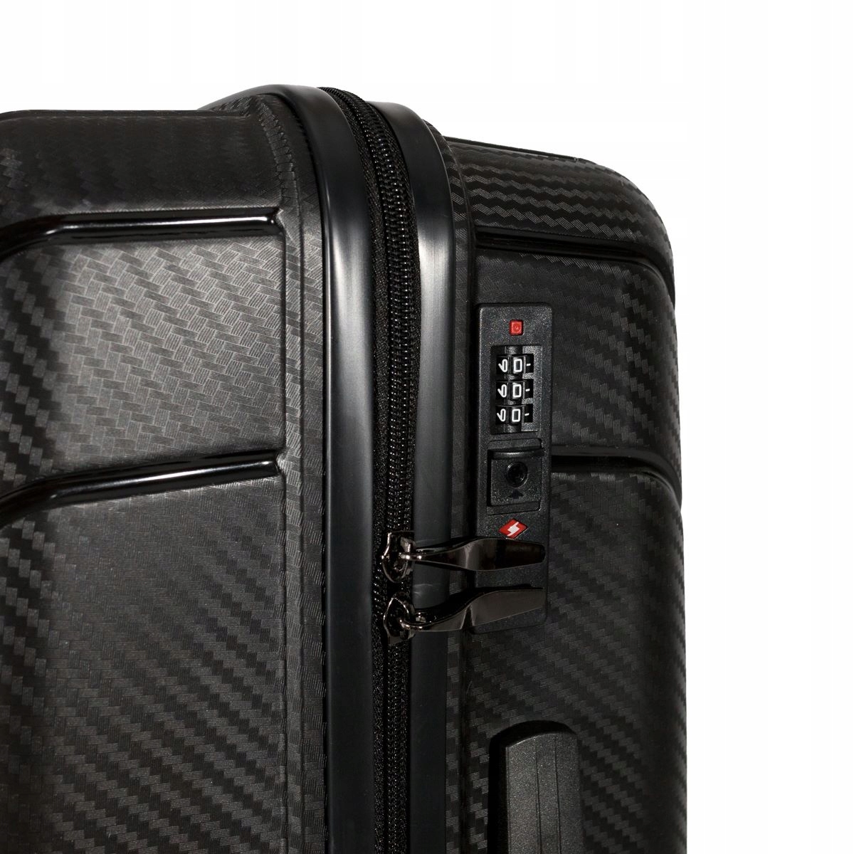 Mała walizka podróżna VEZZE z Policarbon Zielona Zawartość zestawu mała walizka