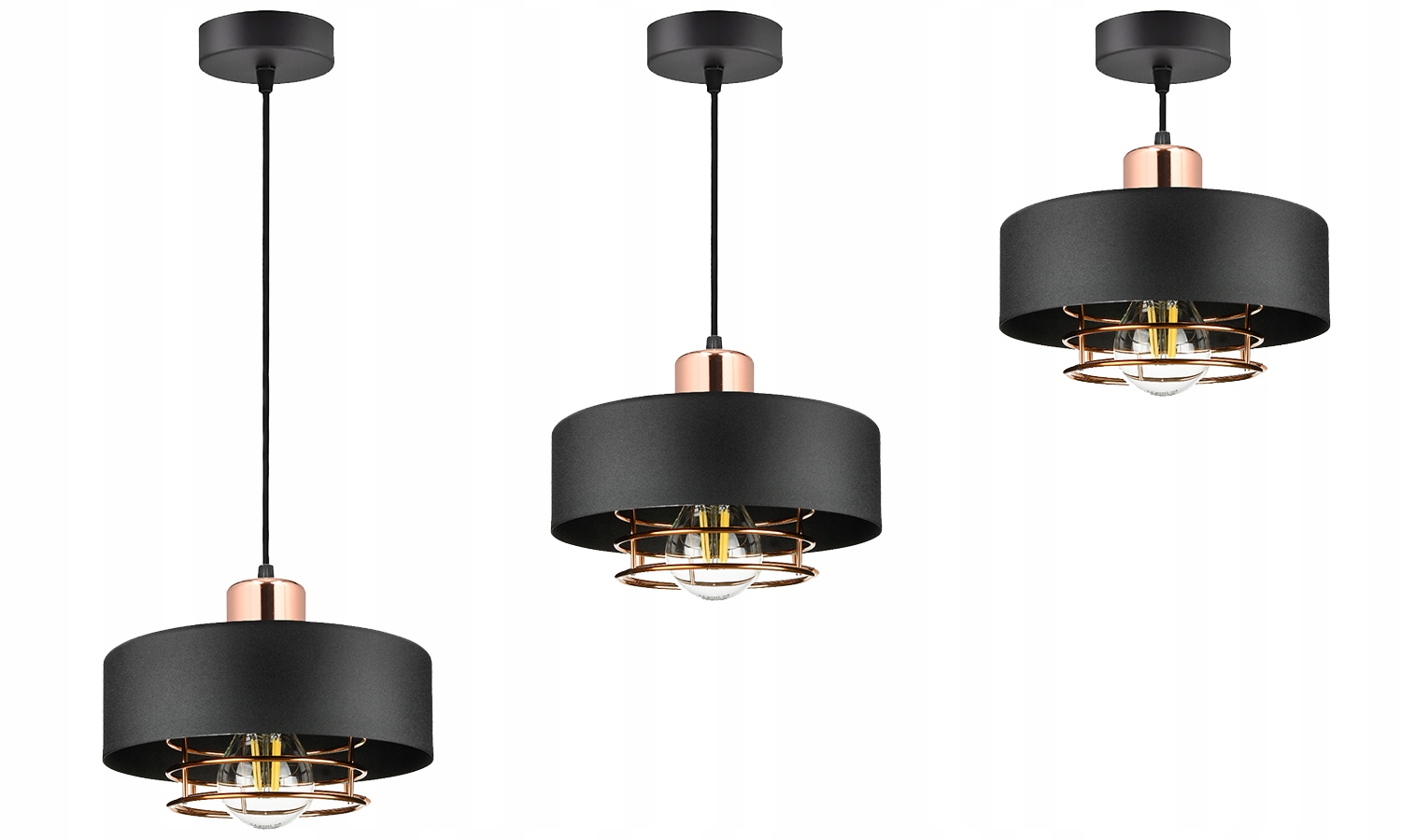 LAMPA WISZĄCA SUFITOWA ŻYRANDOL PLAFON LOFT LED Kod producenta LX-1187 COOPER