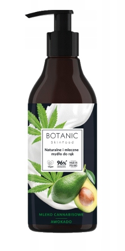 

Botanic Skinfood Mydło Do Rąk Mleko Awokado 500ML