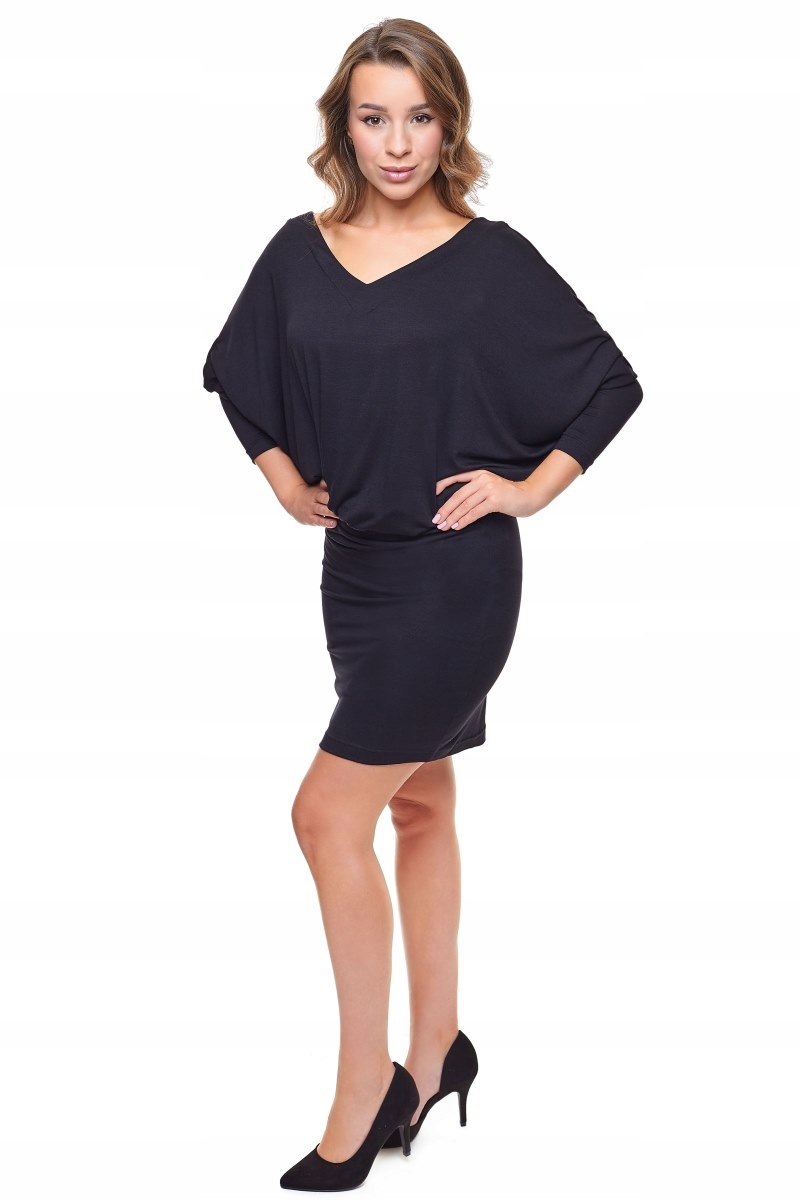 Modna sukienka nietoperz oversize luźna 2XL/3XL Rozmiar 44