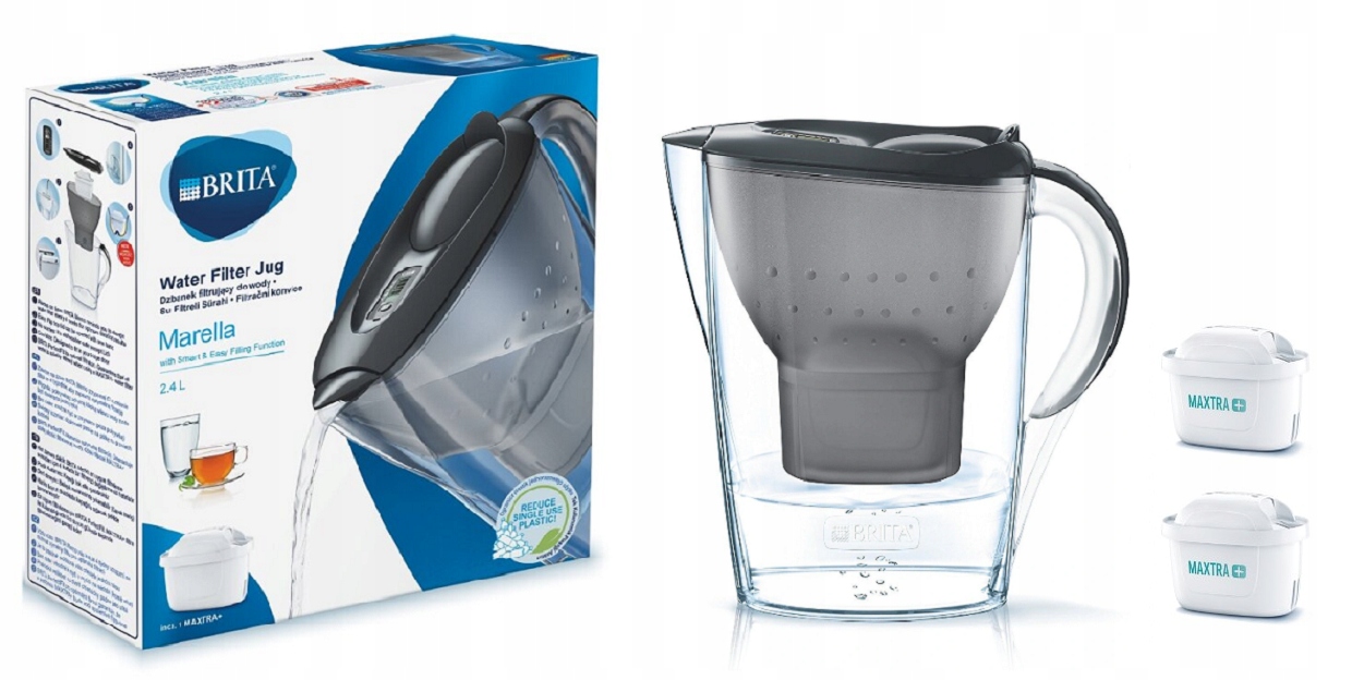 

Dzbanek Brita Marella Cool 2,4L+2 wkłady Maxtra