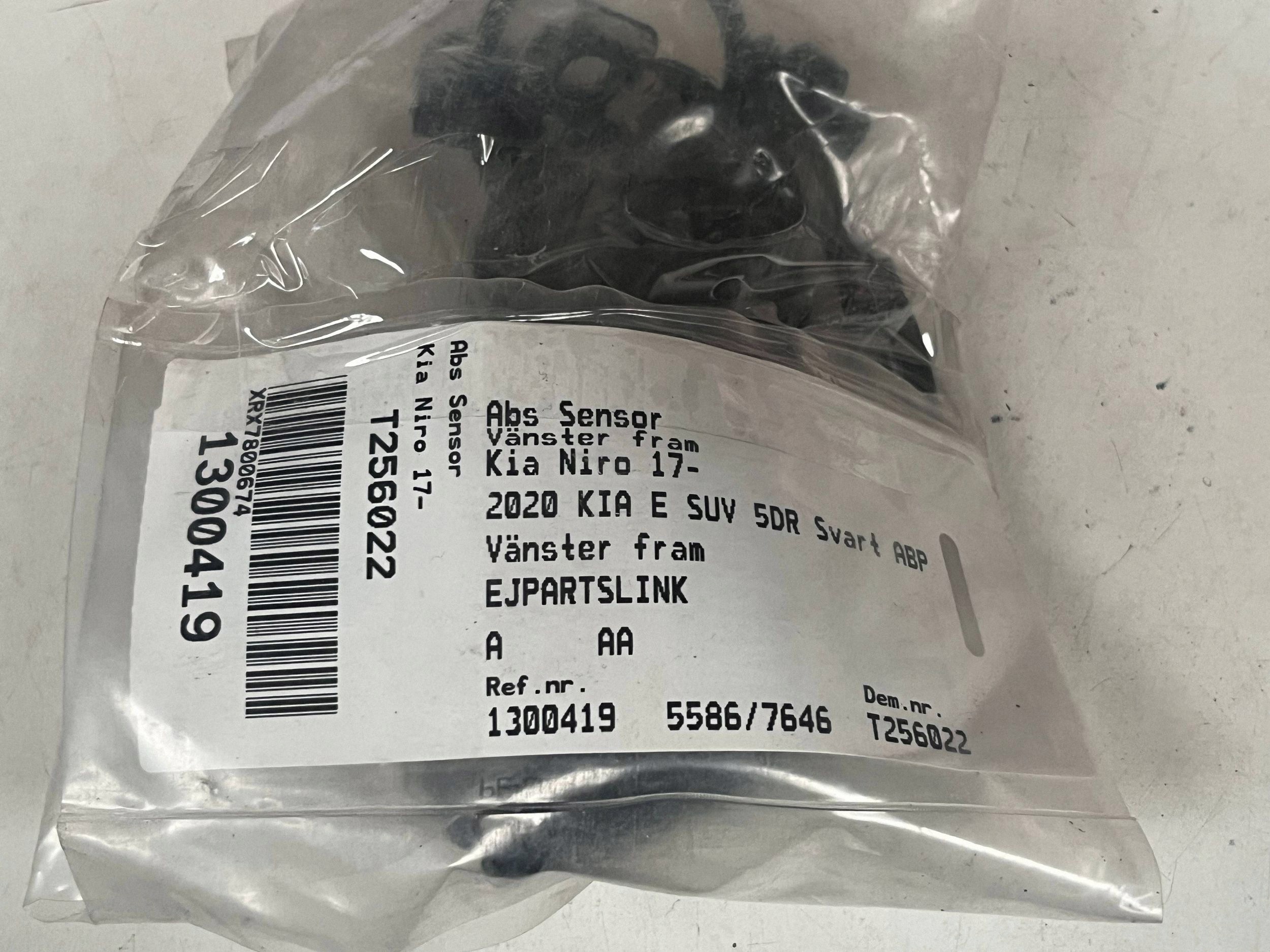 sensor PREDKOSCI wheels ABS KIA NIRO 58930Q4000 original @A