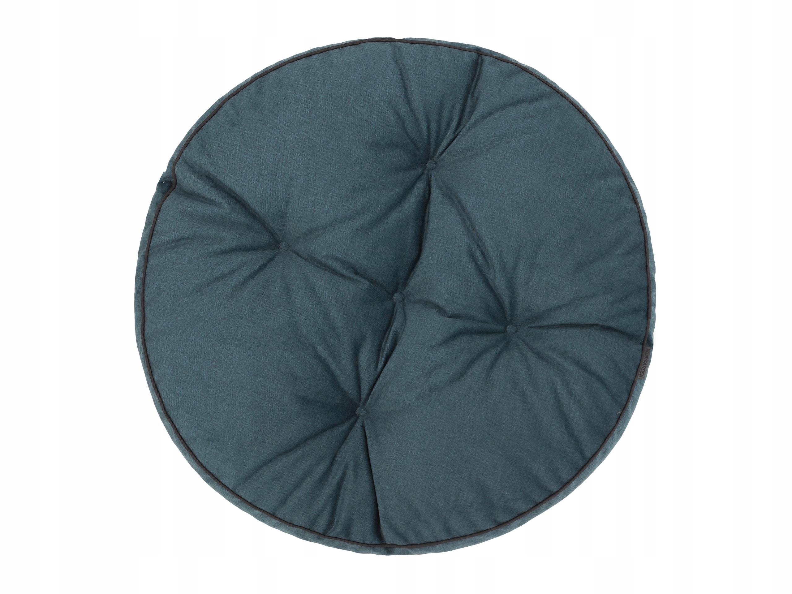 Polštář pro sezení na zemi, polštář kulatý na podlahu 57x57 cm