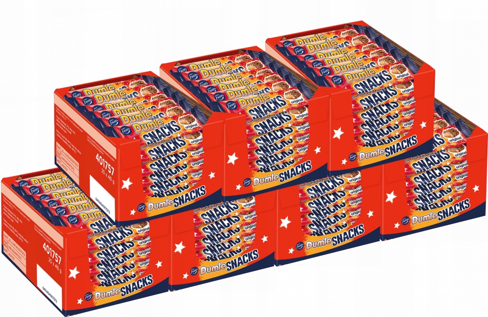 Baton Fazer Dumle Snack Original Bar 40g x175