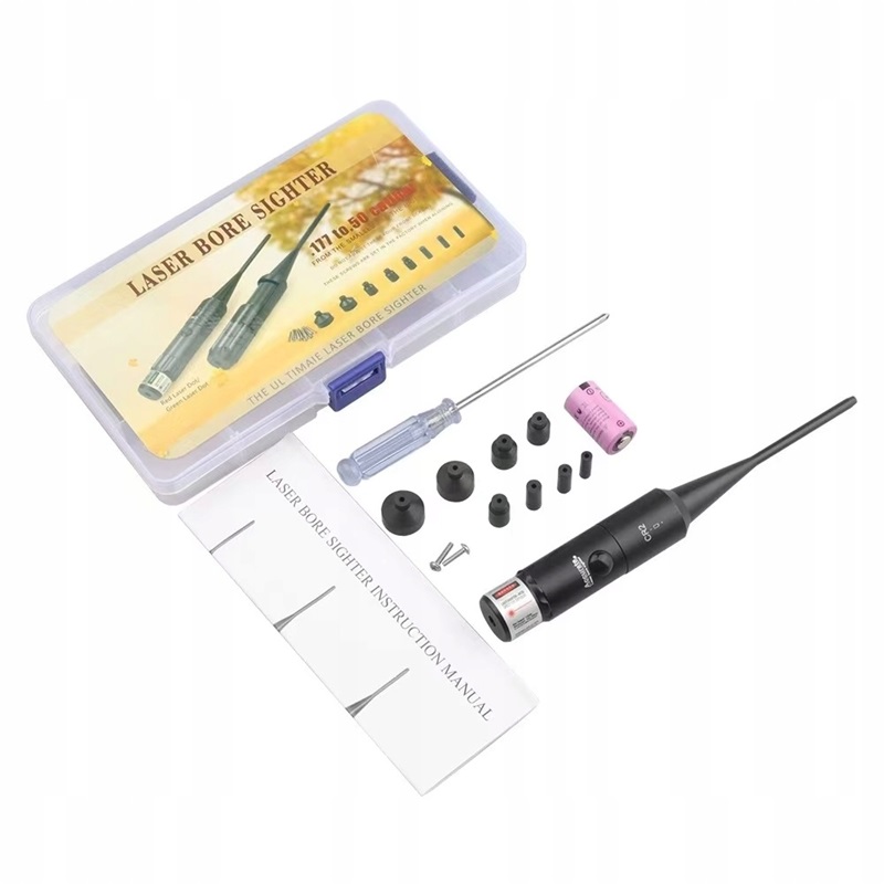 Laser Pro Kalibraci Optiky Zbraní, Kalibrátor Puškohledů Do Hlavně, Laserové Ukazovátko