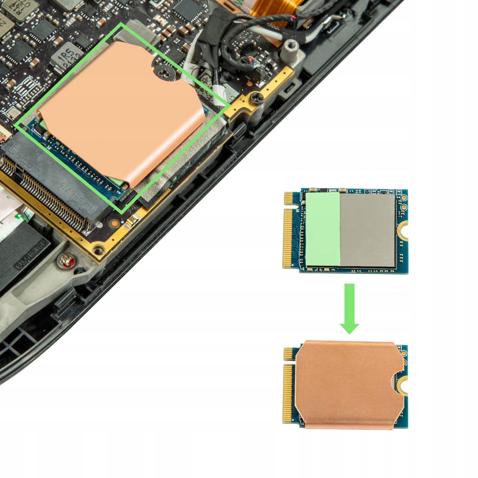 PODKŁADKA TERMICZNA RADIATORA STEAM DECK SSD Kod producenta 4987498465498498