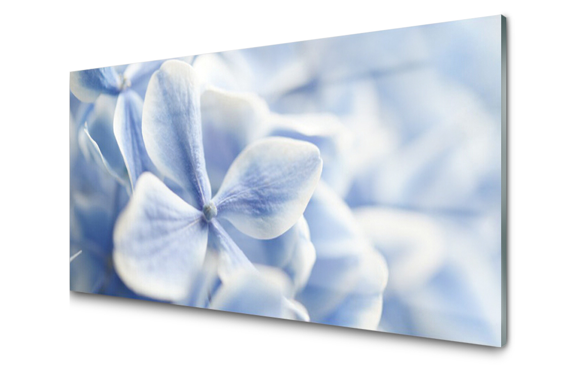 

Panel szklany Płytka Kwiaty Płatki 120x60 + Klej