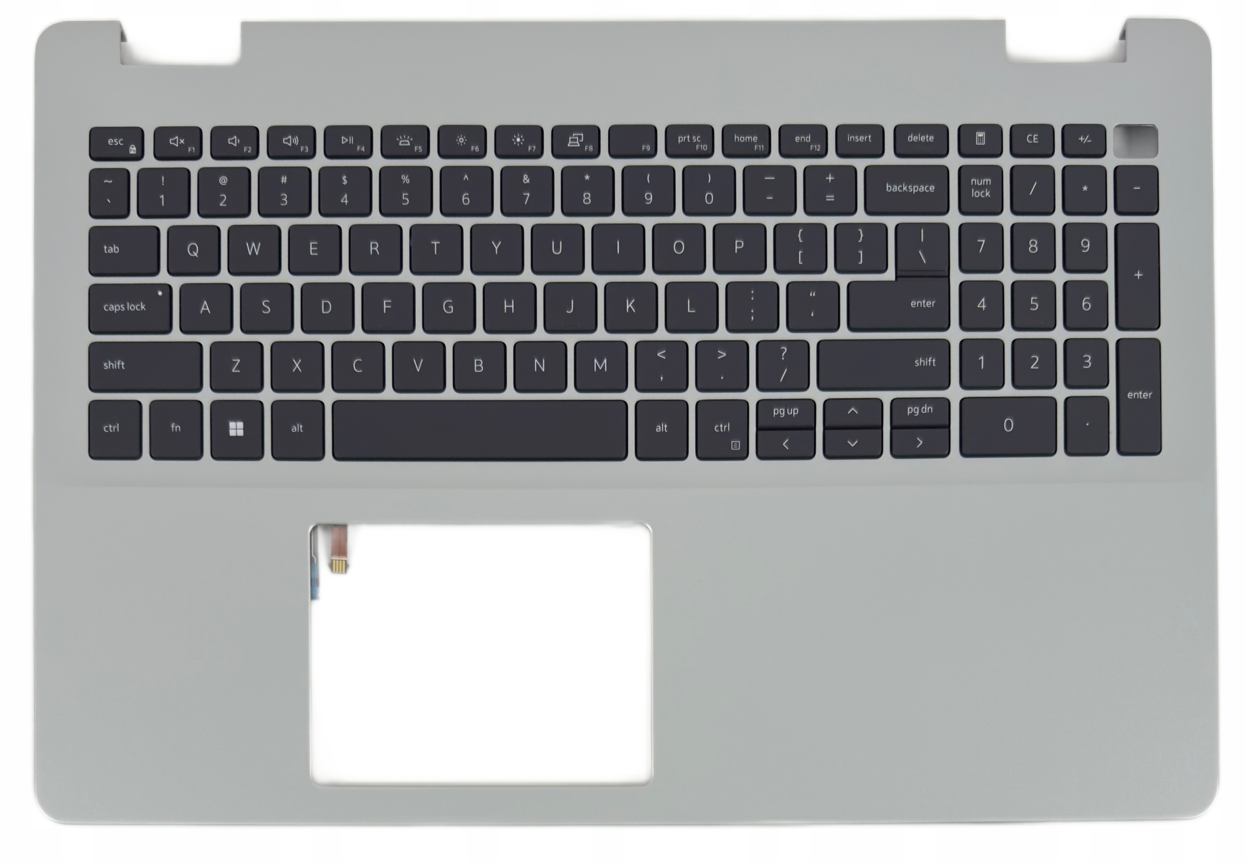 Pouzdro Palmrest Klávesnice Pro Dell Inspiron 15 5593 5594 Podsvícená Usb