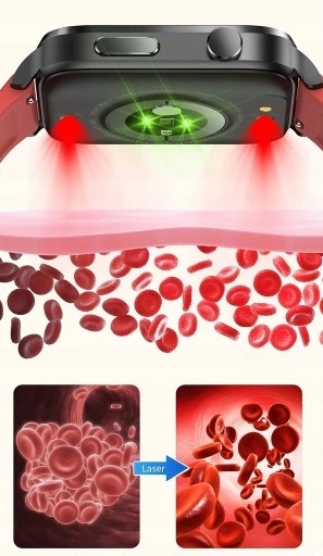 SMARTWATCH MEDYKOR ZEGAREK GLUKOMETR POZIOM CUKRU PREZENT+Piękny prezent Rodzaj cyfrowe