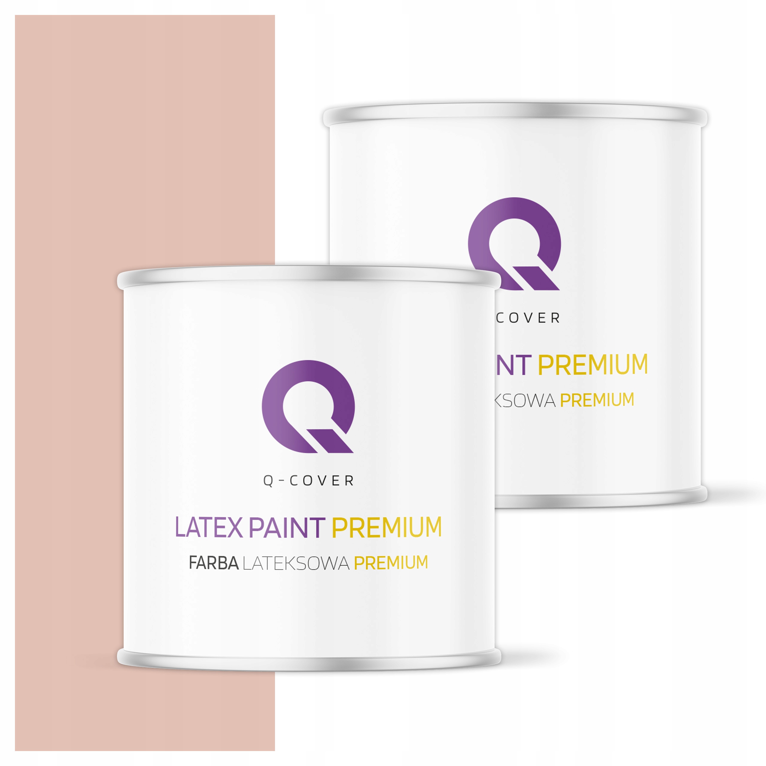 Umývateľná farba na steny stropov 2L Hlboká matná Benátska ruža