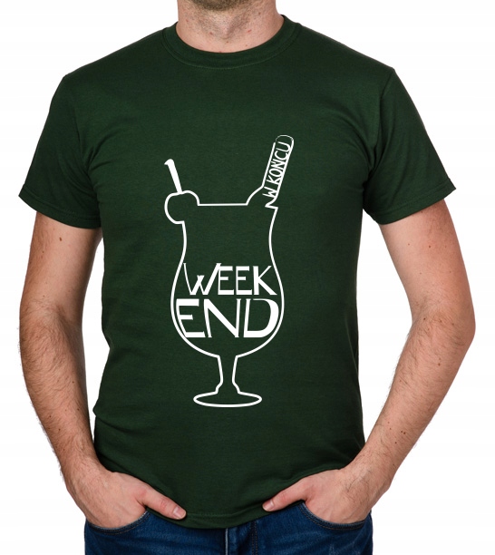 

koszulka W Końcu Weekend prezent
