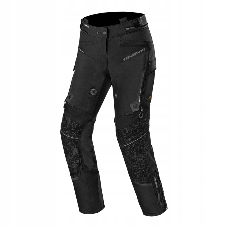 Dámske motocyklové nohavice Shima Tracker Lady Black čierne Darčeky