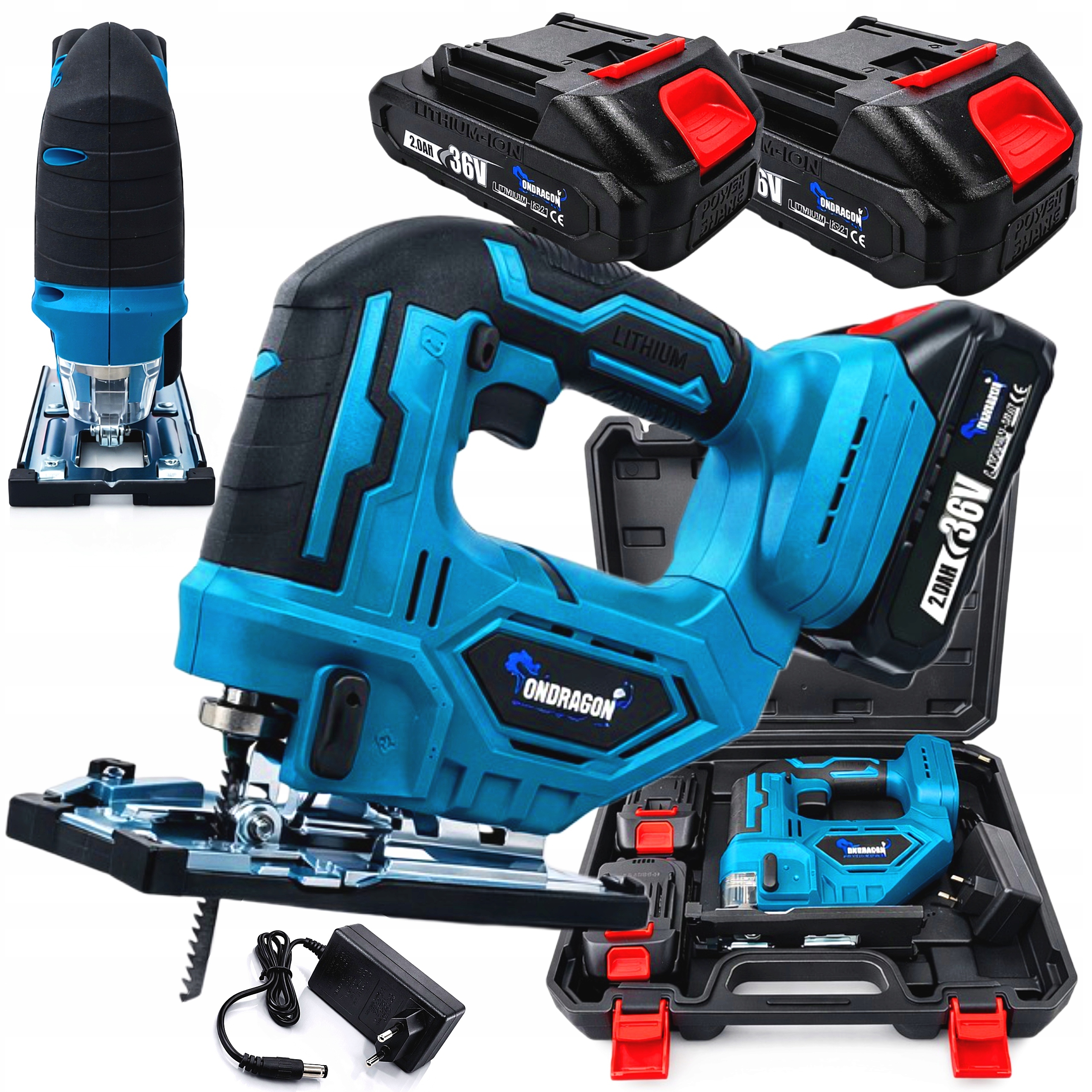 Akumulátorová Pila Na Dřevo 36V 2Ah Pilový List OD9150