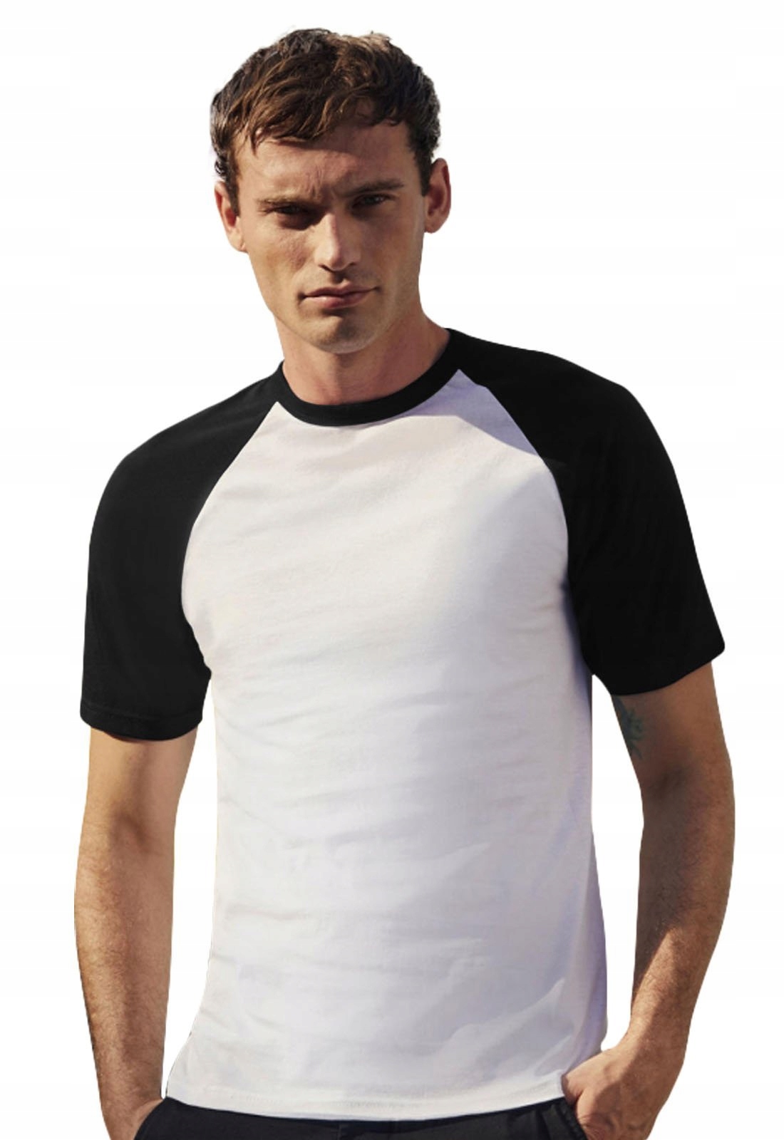 

100% Bawełniany T Shirt męski Baseball Fruit M