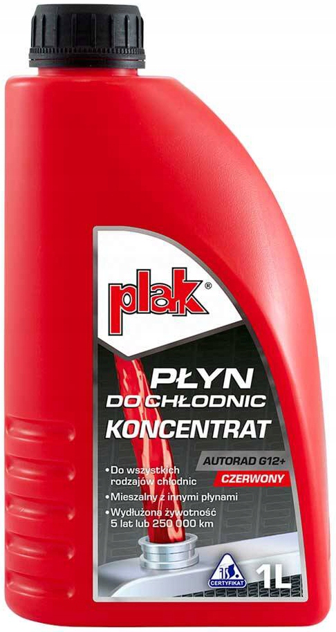 

Plak Autorad G12+ Koncentrat płynu do chłodnic 1L
