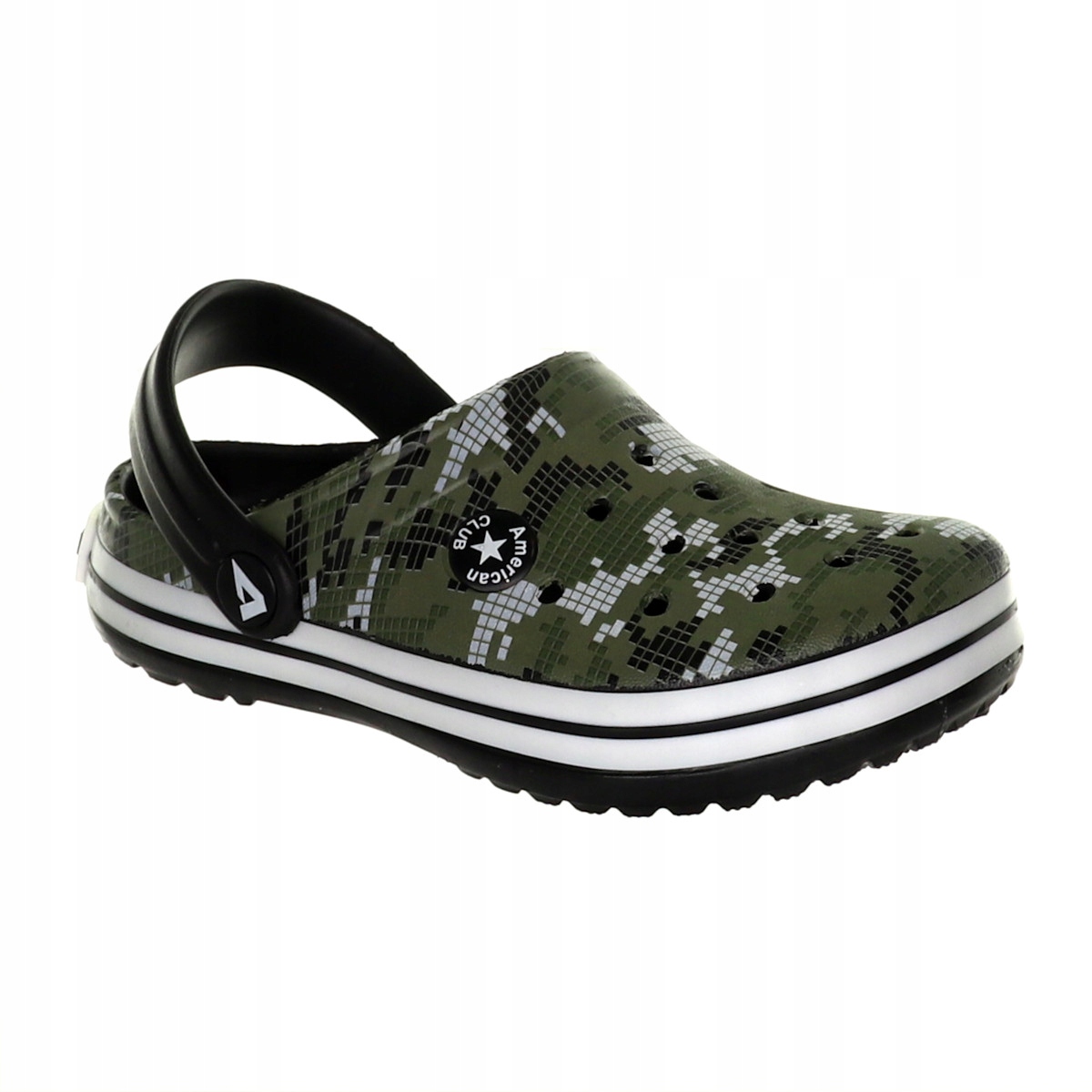 

American Club Klapki Kroksy CL 04/21 Khaki r.28