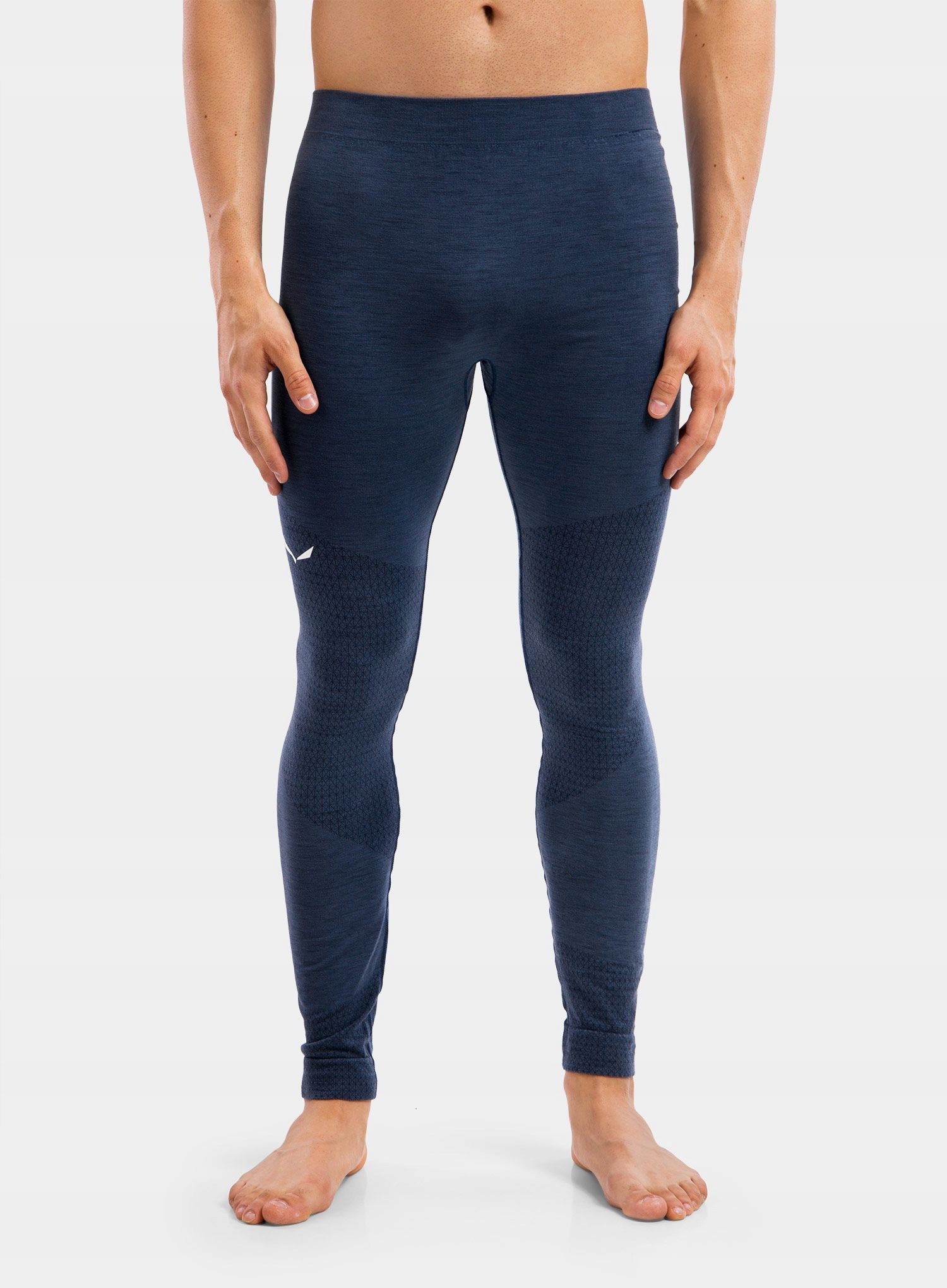 Termoaktivní legíny Salewa Zebru Medium Warm Amr Tight denim XL