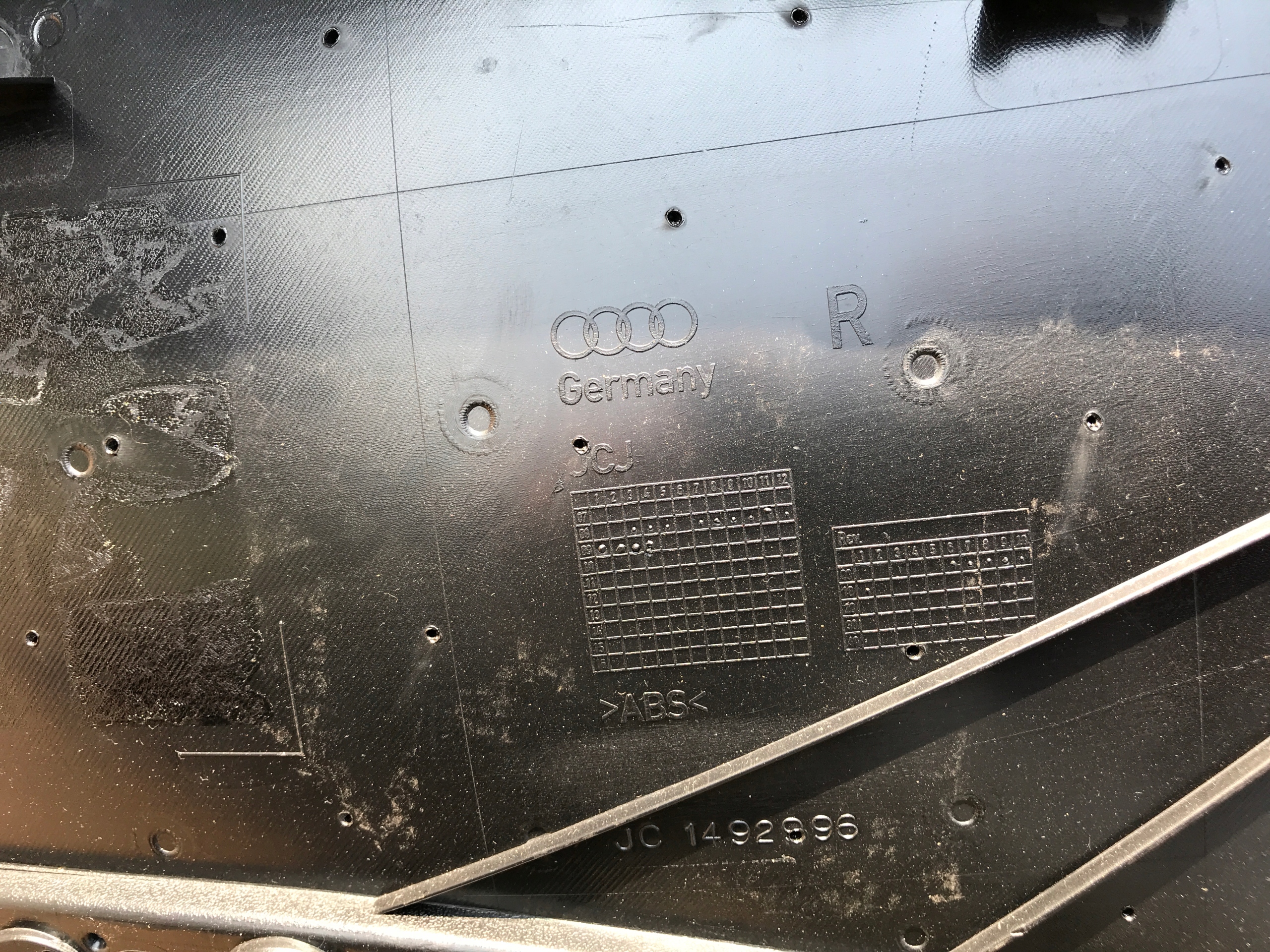 side door right rear part AUDI Q5 8R