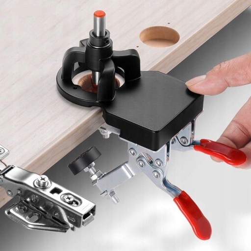 SZABLON DO WIERCENIA OTWORÓW POD ZAWIASY ZESTAW 35 Marka inna