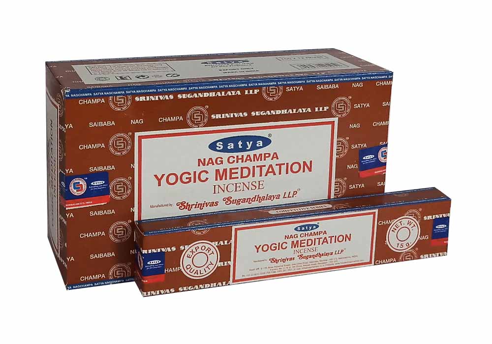 

Naturalne Kadzidło Satya Yogic Meditation 15G