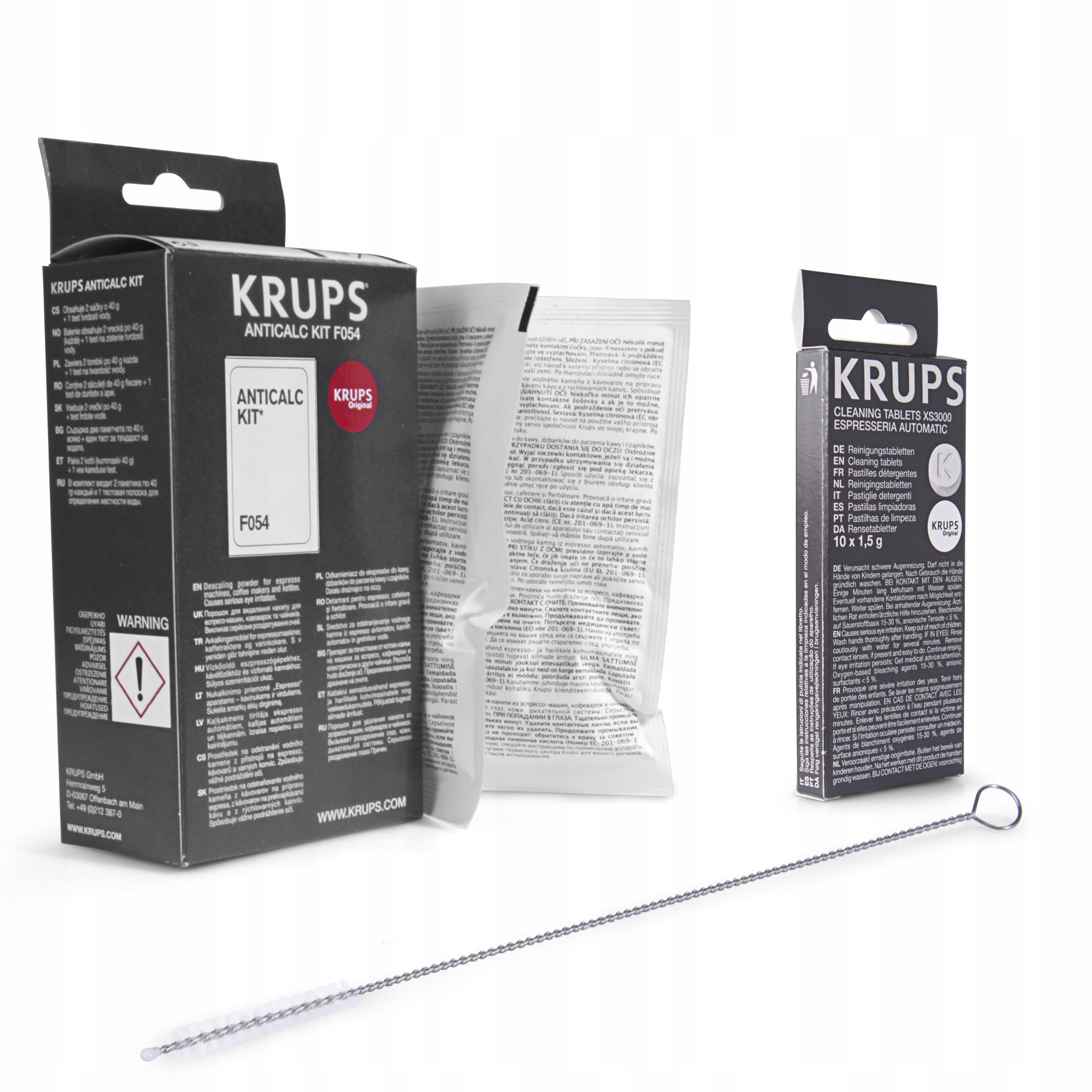

Krups XS3000 tabletki czyszczące + Krups F054
