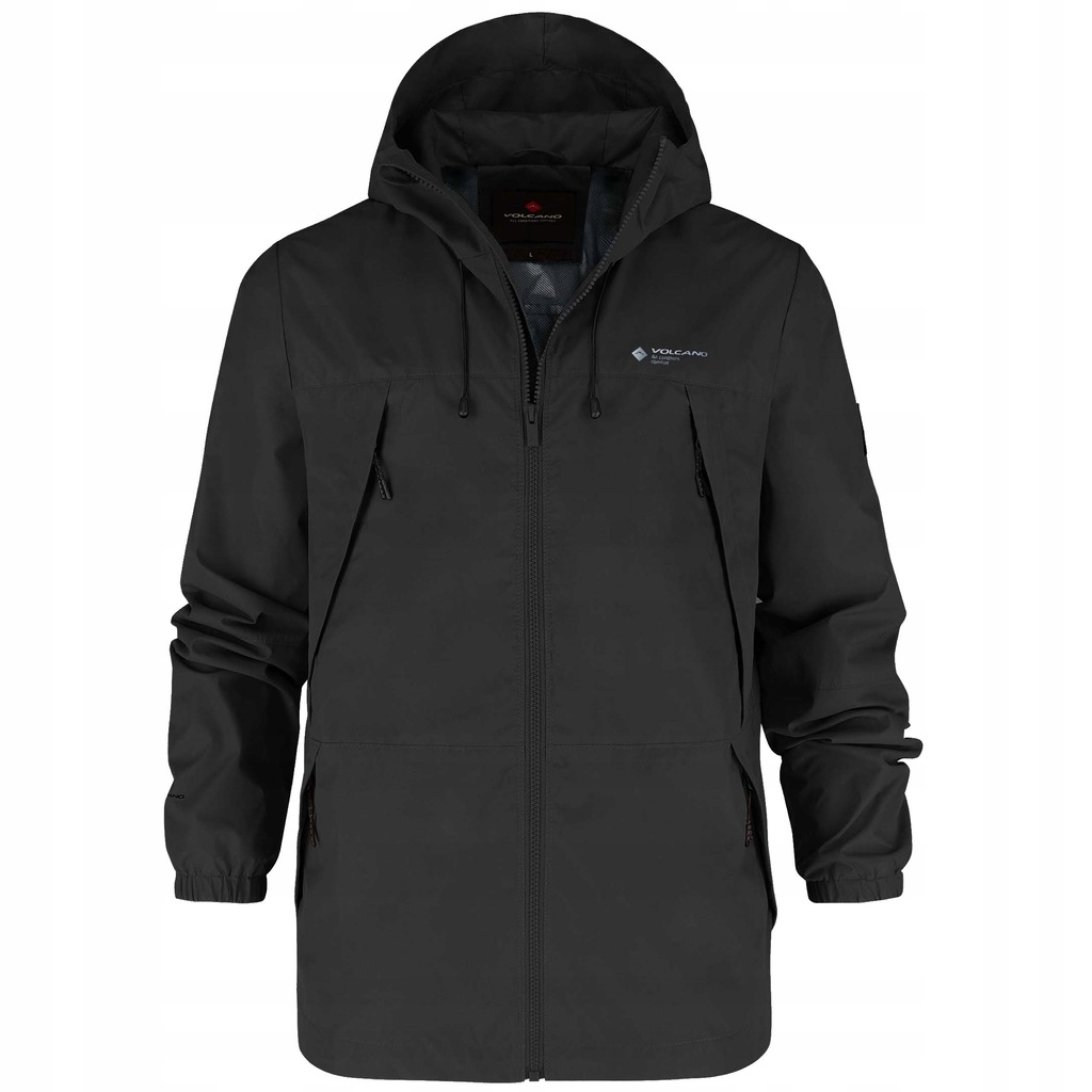 Voděodolná prodyšná 3000 Pánská Bunda Volcano J-harrison Černá M