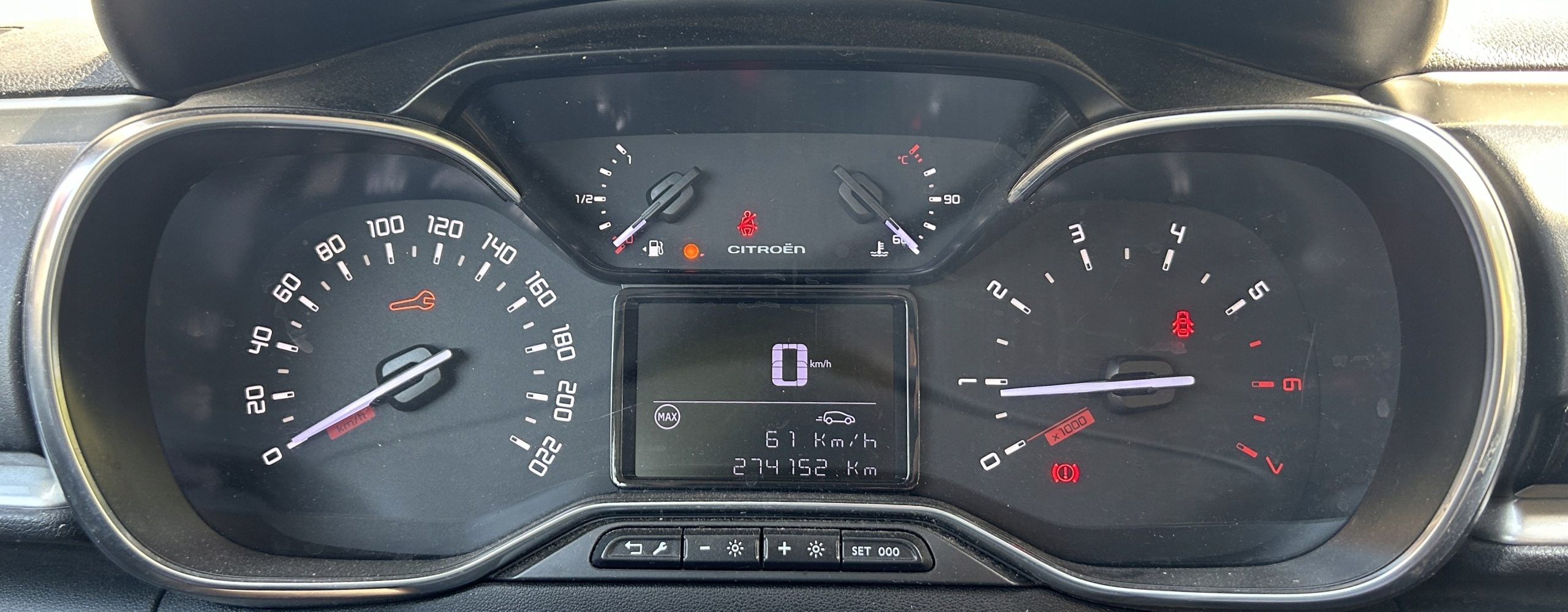 dials dials CITROEN C3 III 16- 9832140480