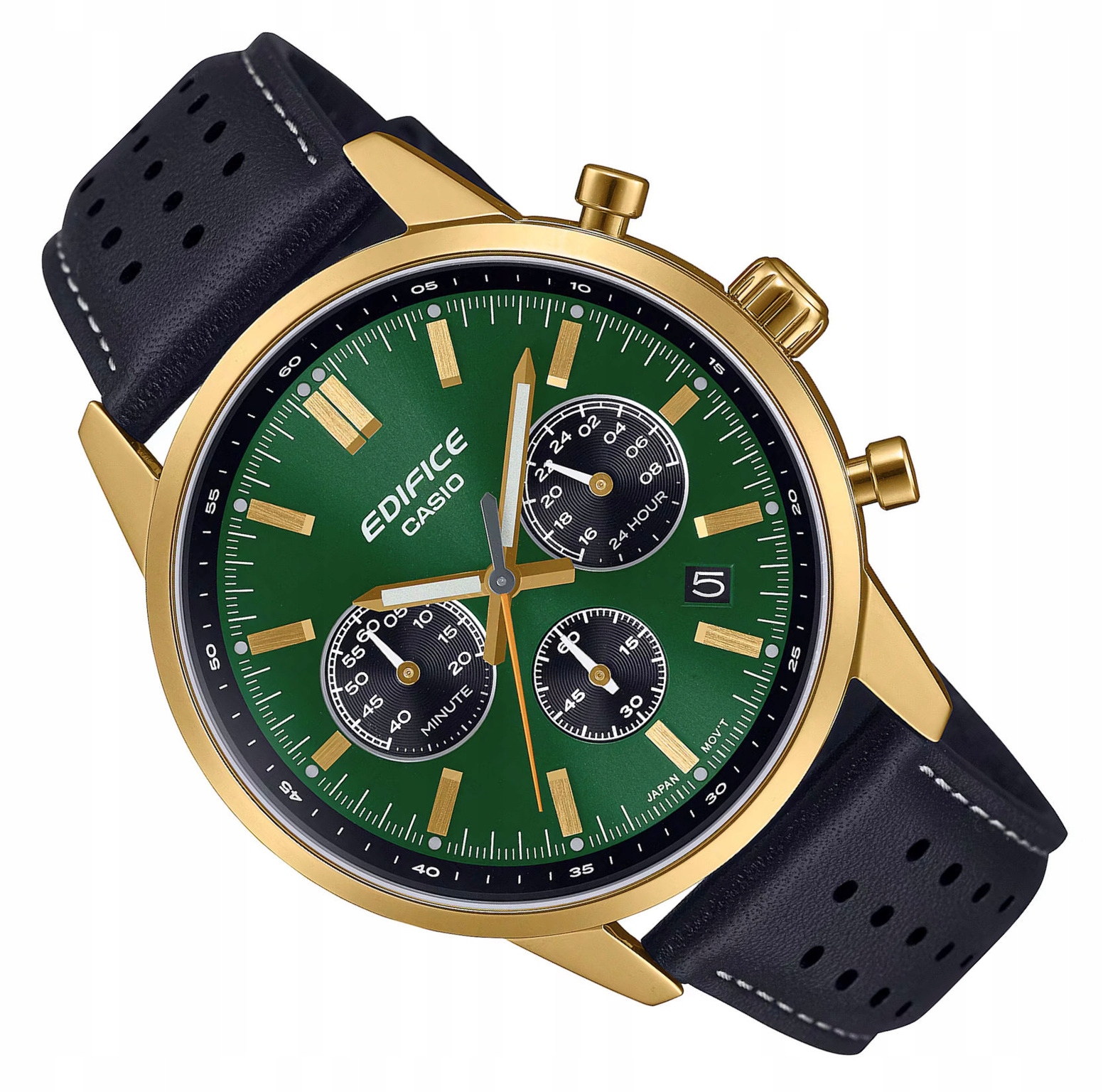 Ocelové Vodotěsné Hodinky Casio S Chronografem EFR-575CL -3AEF