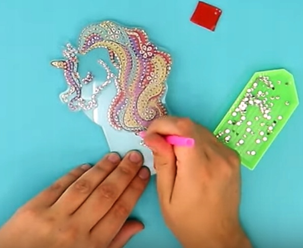 LAMPKA NOCNA ! KOLOROWA SOWA ! MALOWANIE DIAMENCIKAMI ! ZABAWKA KREATYWNA ! Bohater Inny