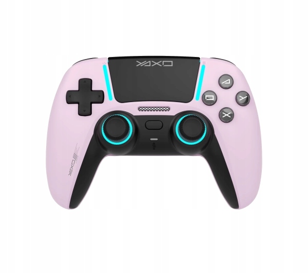 Gamepad Kontroler bezprzewodowy Yaxo Mantis Rage Neon Pink do PS5 Pc