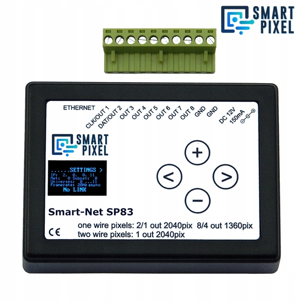 Brána SmartPixel Art-Net AR62 – digitálny ovládač DMX