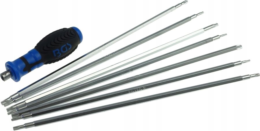 Викрутка з бітами 8 ч., Torx