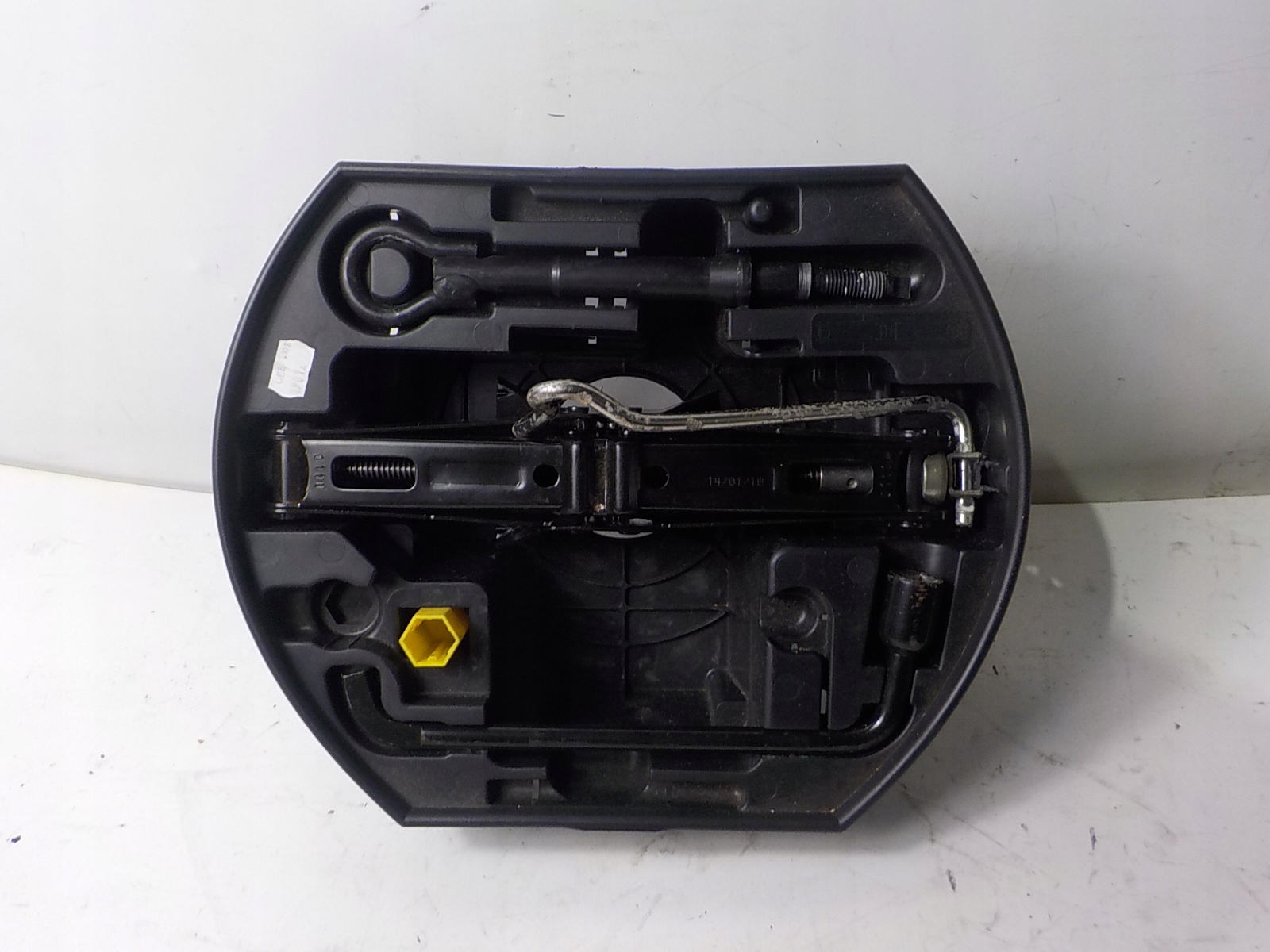 PEUGEOT 308 ZESTAW NAPRAWCZY WKŁAD KOŁA LEWAREK KLUCZ HAK 9655342680