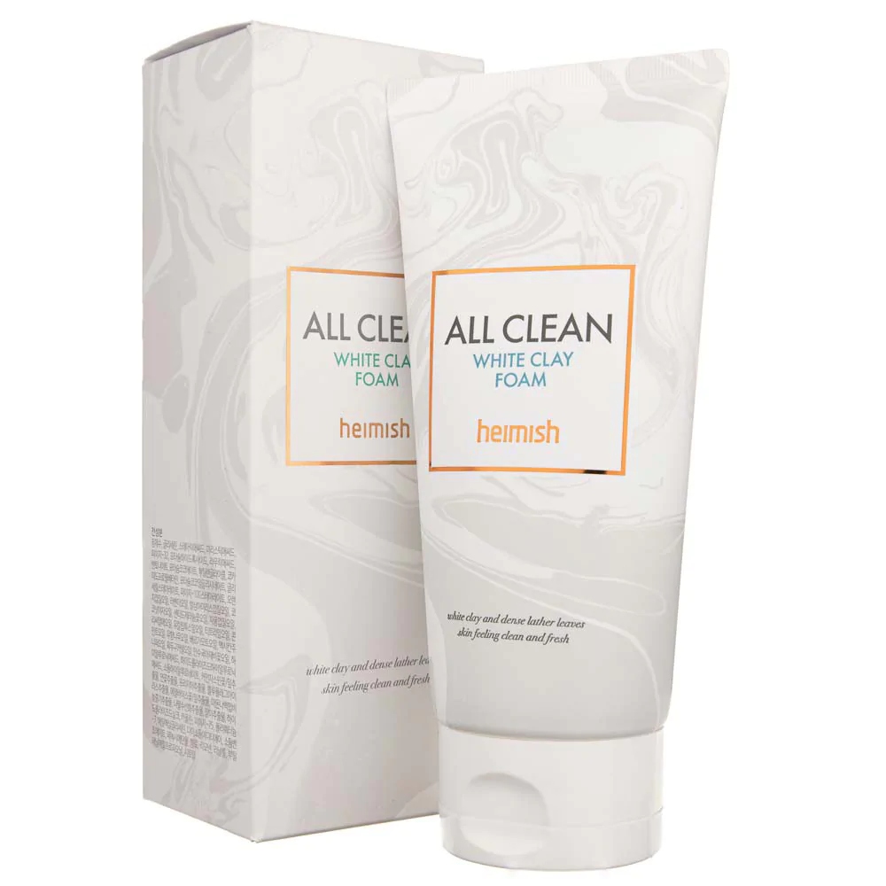 HEIMISH All Clean White Clay Foam 150 g - Oczyszczająca pianka z białą glinką — 7