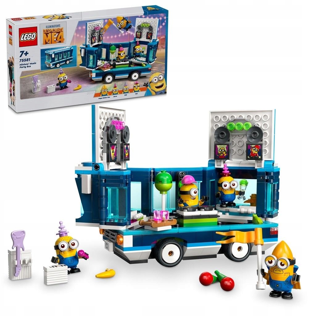 Lego Stavebnice Dárek K Mikulášskému Dni pro děti Lego Girls First Párty autobus