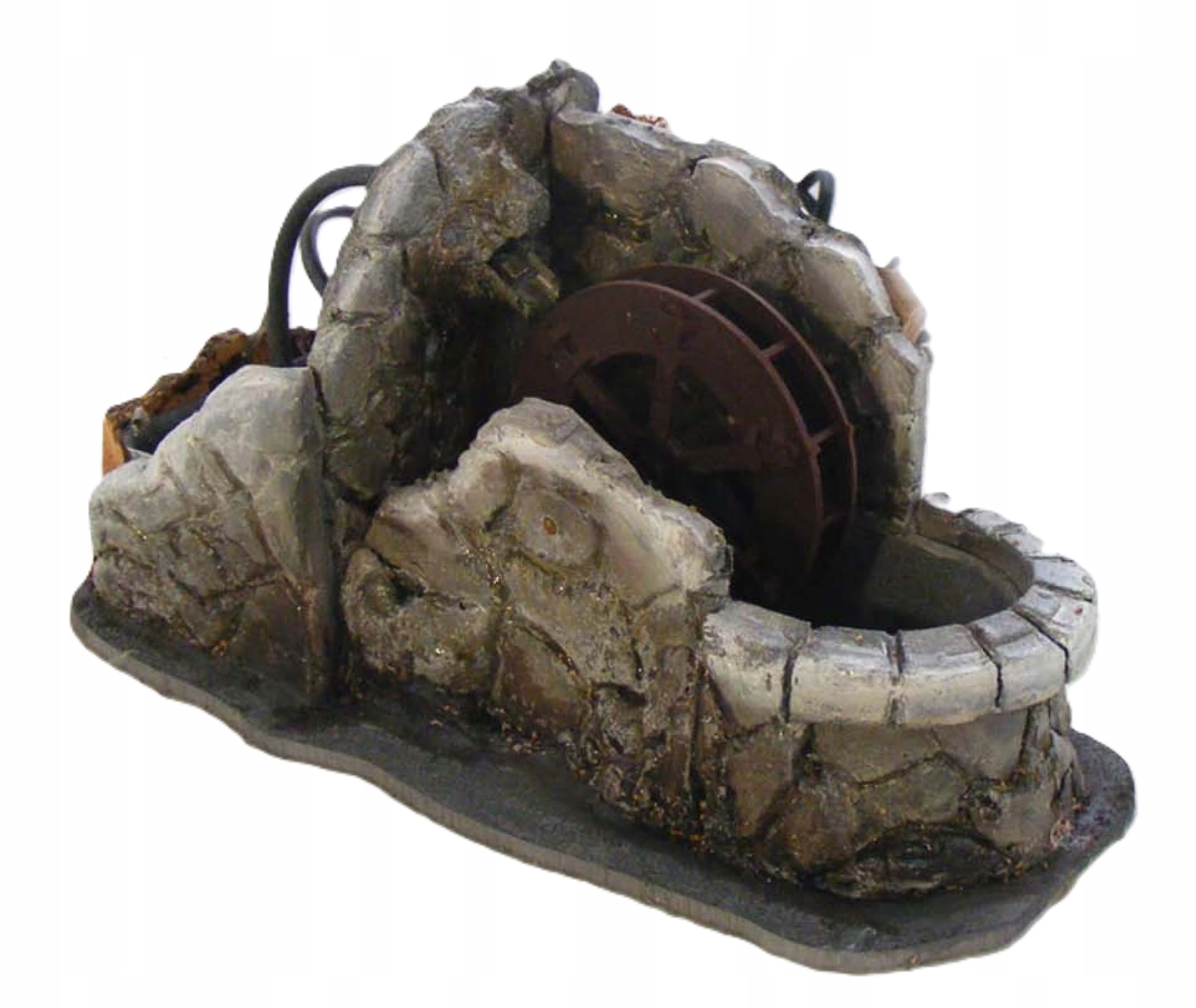 Vodné koleso mlyn s čerpadlom na vodu 13x25x13 cm 220 V