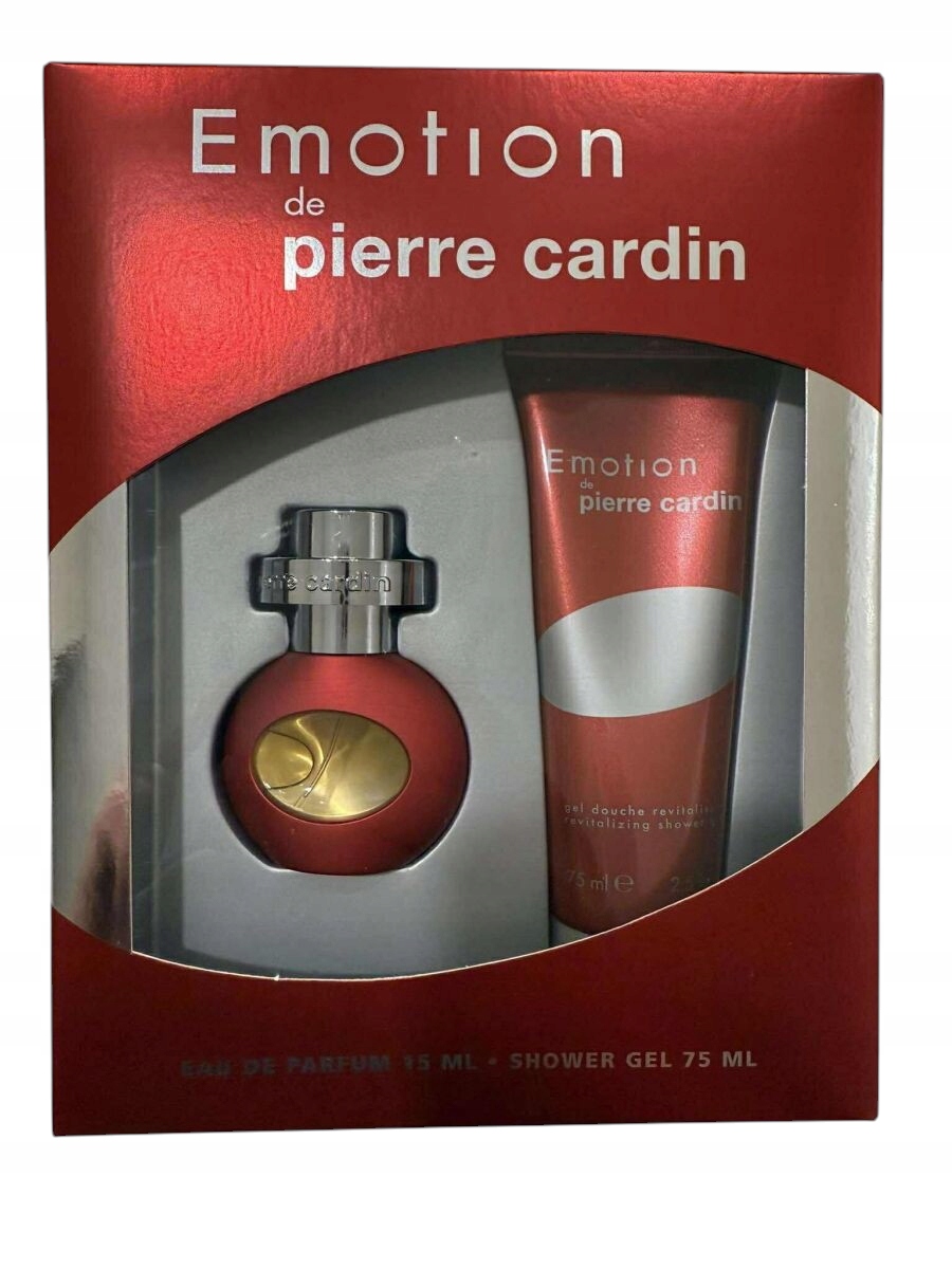 Pierre Cardin Emotion woda perfumowana 15ml shower tel 75ml Robo