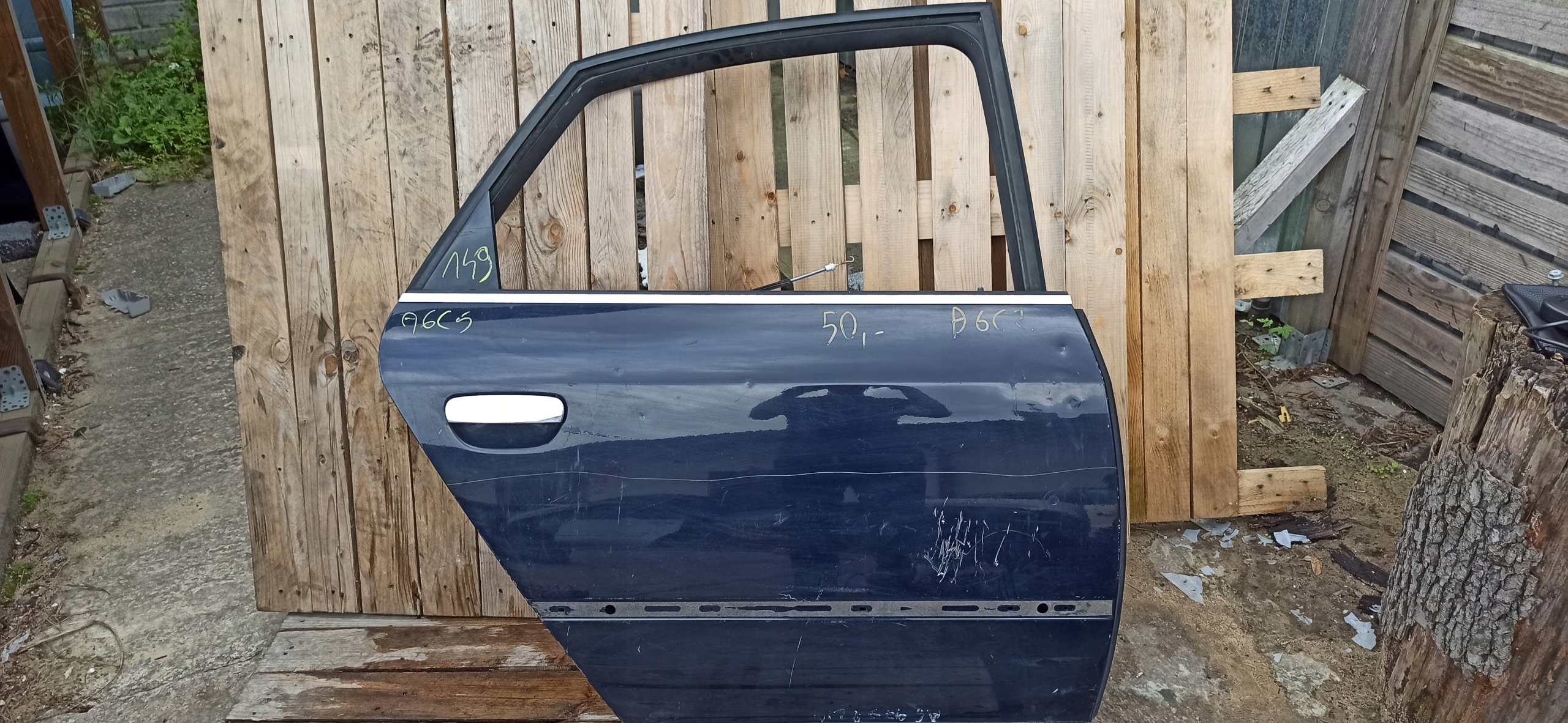 AUDI A6 C5 door rear part rear. right