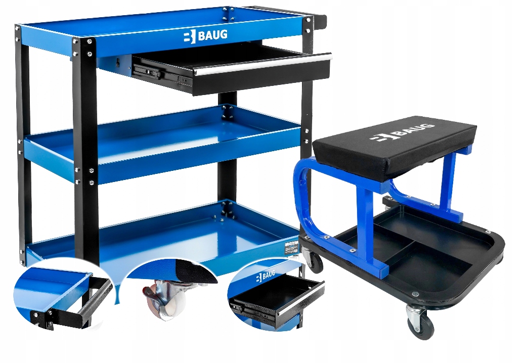 SZAFKA NARZĘDZIOWA WÓZEK SERWISOWY WARSZTATOWY