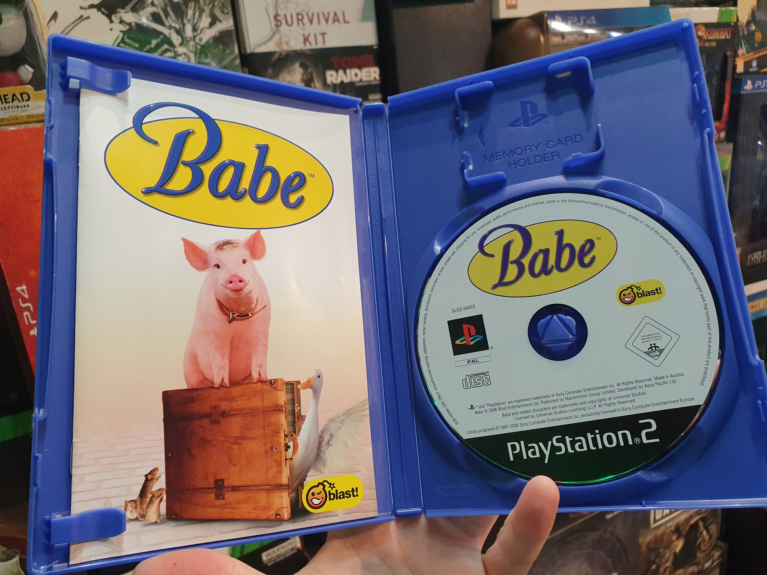 ŚWINKA BABE PS2 PL DUBBING POLSKA OKŁADKA STAN BDB Producent Blast Entertainment