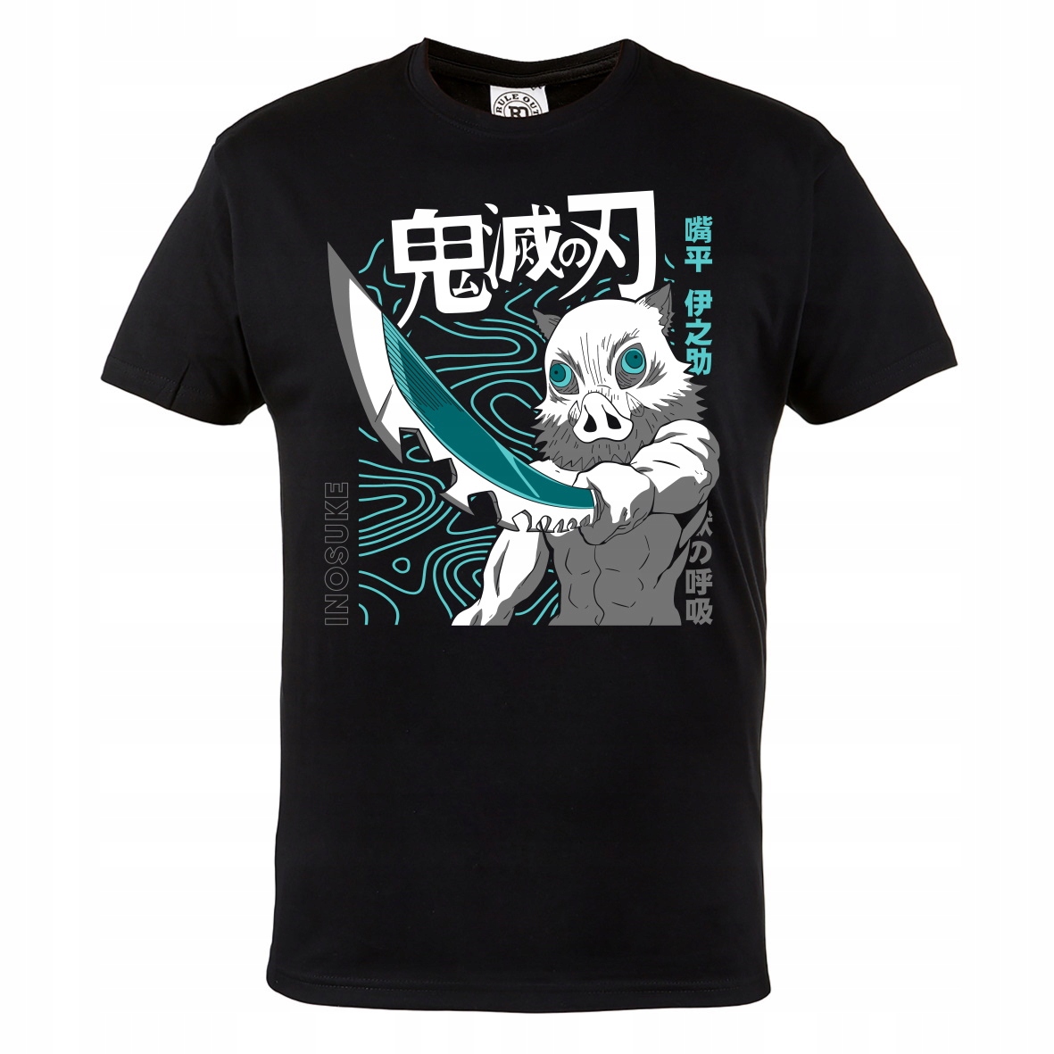 

Męska Koszulka Anime Manga Nadruk Demon Slayer