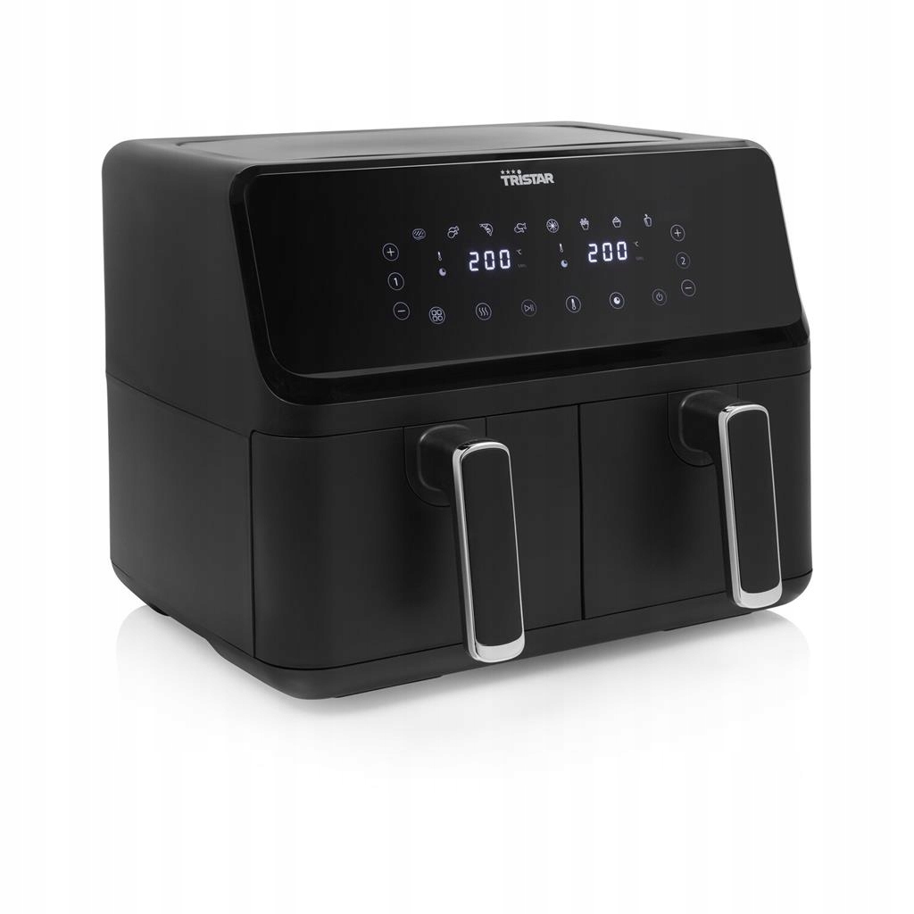 Tristar Horkovzdušná fritéza se dvěma koši FR-9026 Výkon 2700 W Objem 8 L Černá