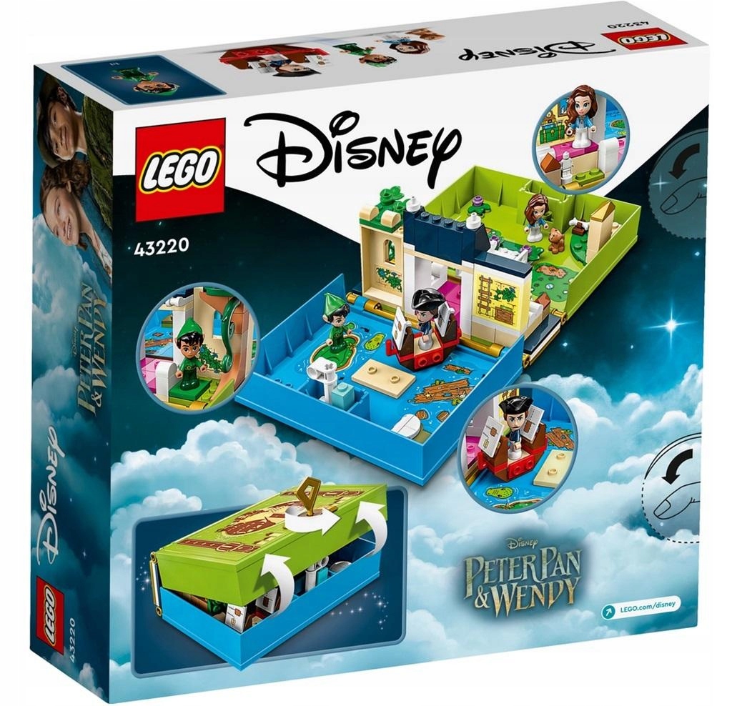 LEGO DISNEY 43220 PRZYGODY PIOTRUSIA PANA I WENDY