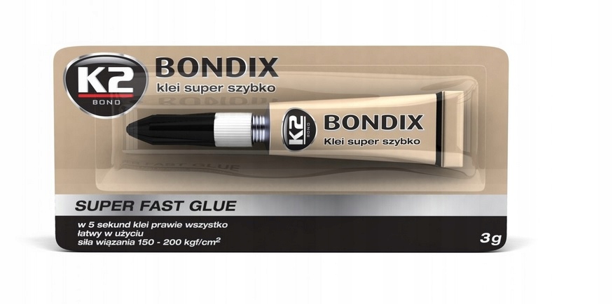 

Klej Szybkoschnący K2 Bondix 3G