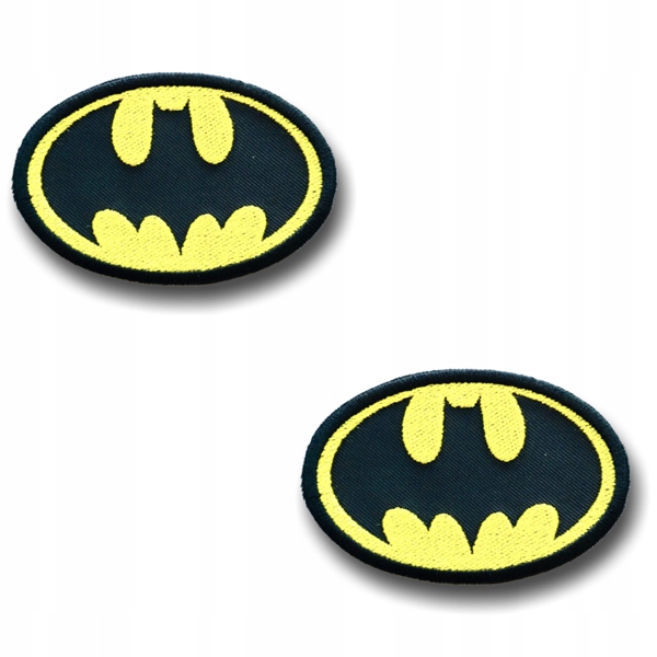 

2 szt Batman naszywka termo 60x40mm