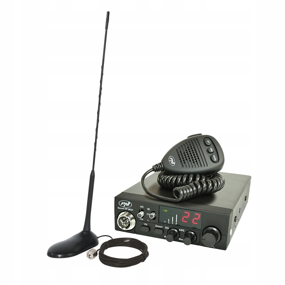 Cb Pni Escort Súprava rádiových staníc Hp 8024 Asq 12/24 V Cb Pni Extra 4