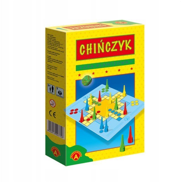 

Chińczyk wersja Mini klasyczna gra dla dzieci 5+