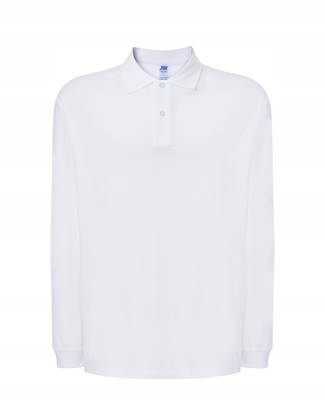 

Koszulka polo z długim rękawem 210g Jhk whi L