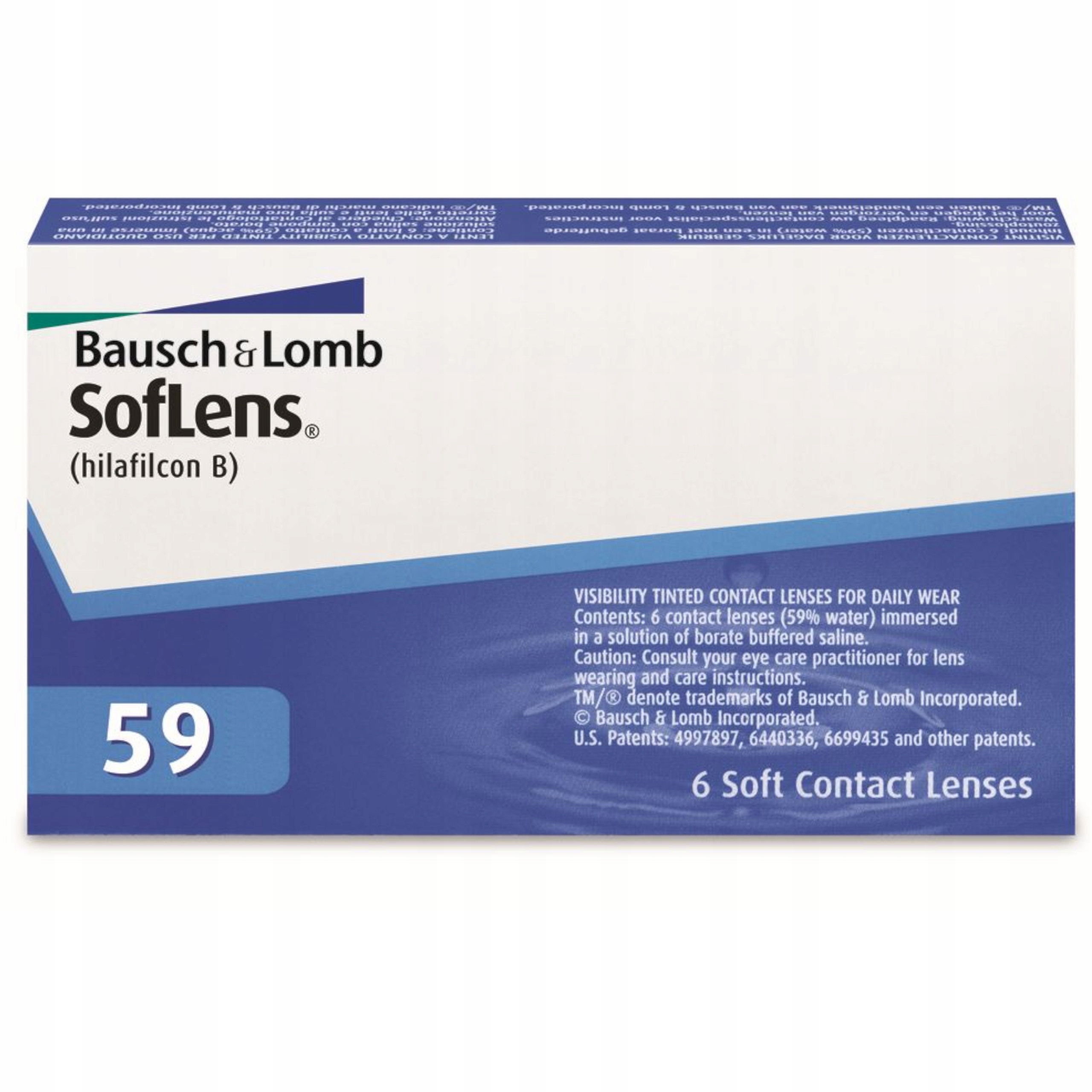 

Soflens 59 /Comfort Soczewki Kontaktowe 6 szt Lomb